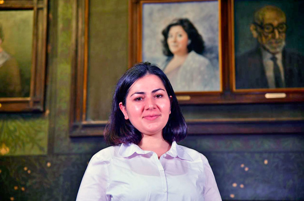 Khadija Amin, periodista afgana exiliada en España, foto Agustín Millán