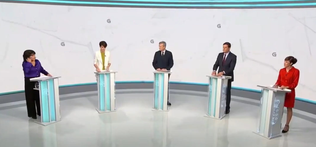Las candidatas gallegas brillan en el debate electoral, y superan a los hombres en claridad y argumentos