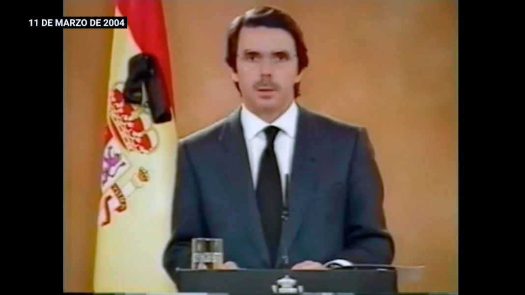 Las primeras explicaciones del Gobierno de Aznar sobre el 11M y sus primeras mentiras.