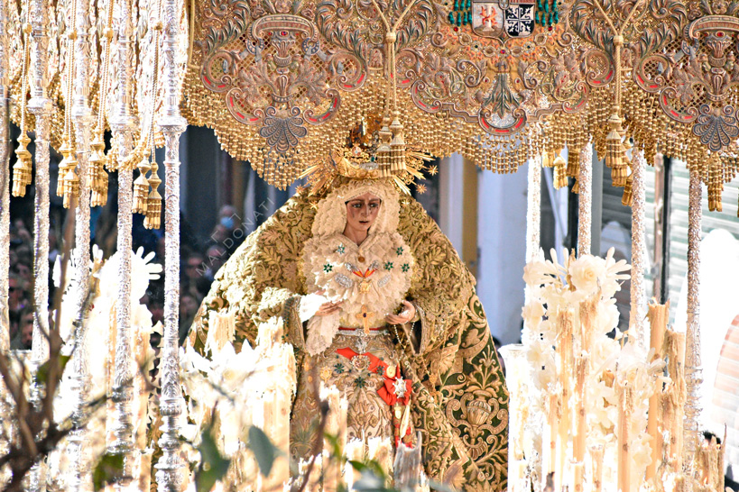 María Santísima de la Esperanza. Hermandad de la Macarena. Madrugá. Viernes Santo. Semana Santa de Sevilla. 2022