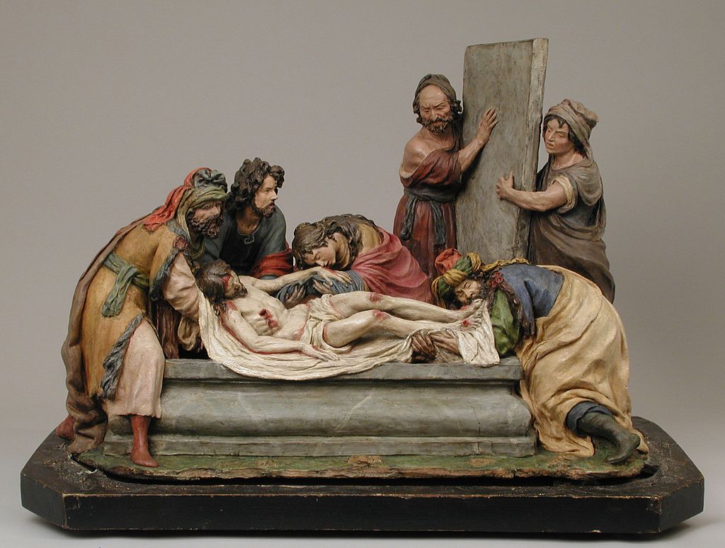 El entierro de Cristo, 1701, Terracota policromada, Museo Metropolitano de Arte, Nueva York