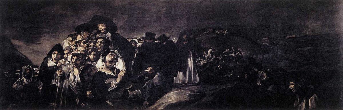 La romería de San Isidro, Francisco de Goya, Museo del Prado