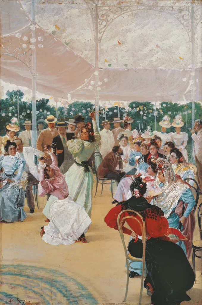 Feria de Córdoba, 1899-1900, óleo sobre tabla, 72 x 48 cm, Colección Carmen Thyssen-Bornemisza en préstamo gratuito al Museo Carmen Thyssen Málaga.