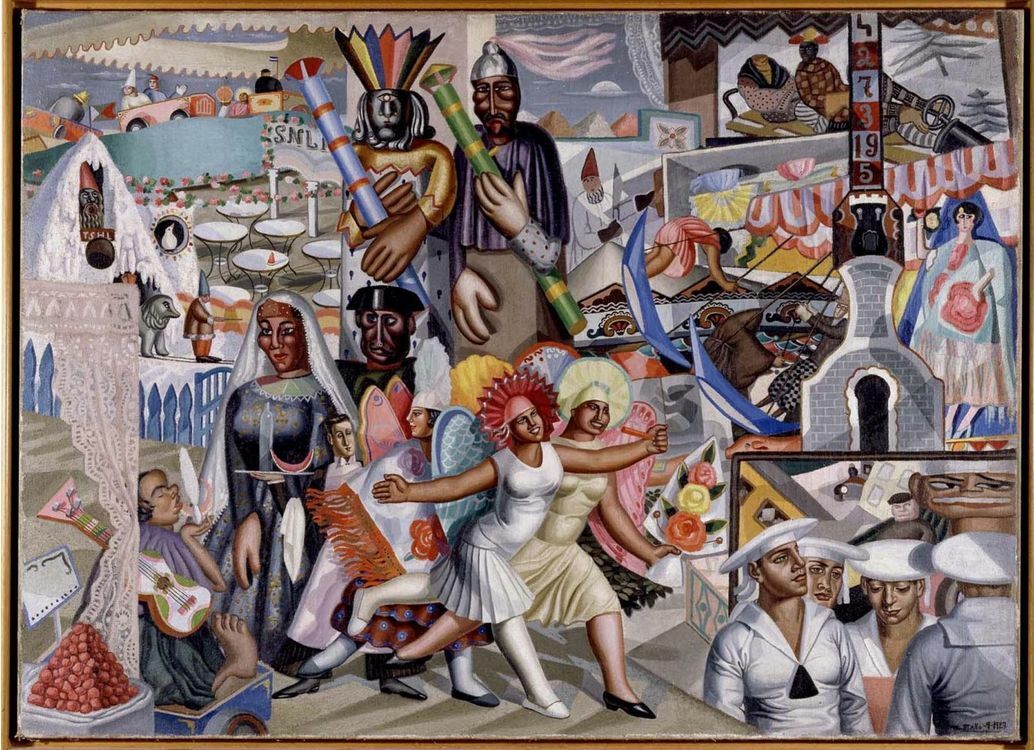 La verbena, Maruja Mallo, 1927