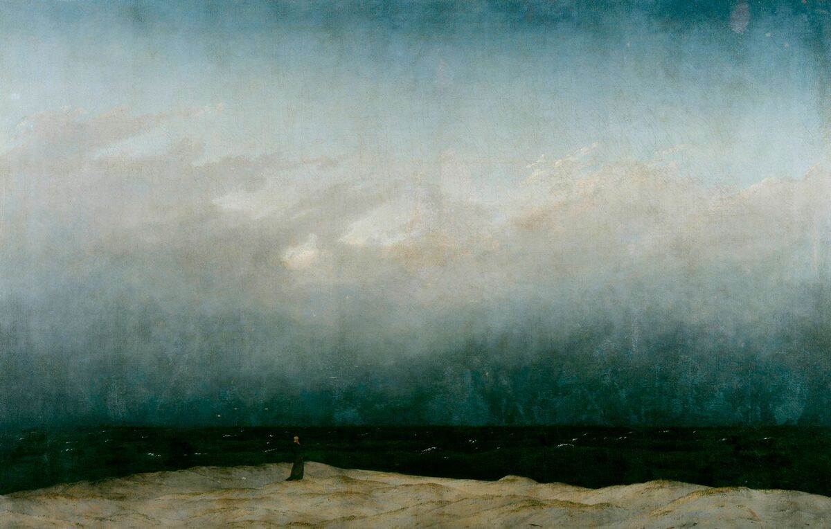 Caspar David Friedrich, Monje en la orilla del mar