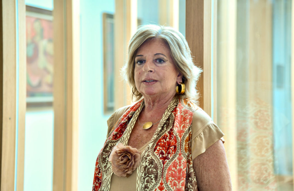 Consuelo Ordóñez, presidenta del Colectivo de Víctimas del Terrorismo Covite, foto Agustín Millán